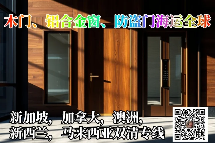 木门、铝合金窗、防盗门海运全球.webp
