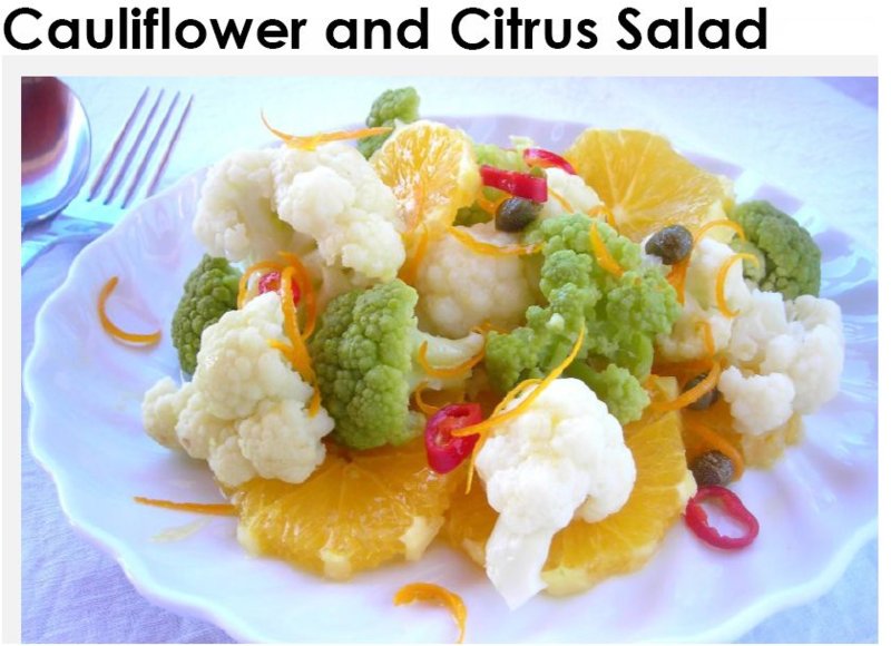 Cauliflower and Citrus Salad.JPG