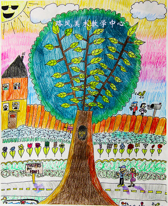IMG_9456 Jerry Luo 8岁 《 MY SCHOOL OF TREE 》.jpg