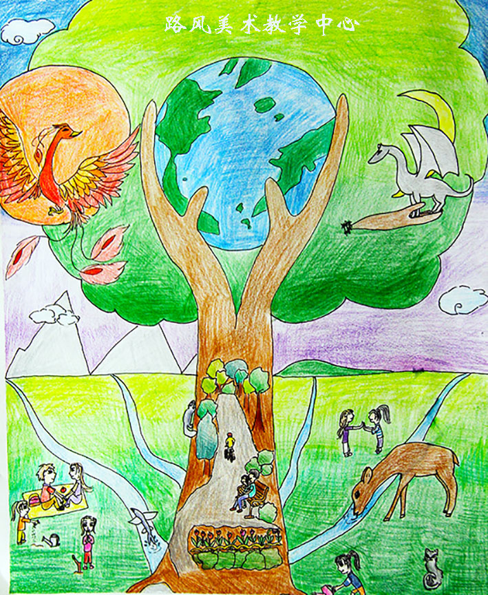 IMG_9461 Angela Zhou 10岁 《 THE TREE OF LIFE 》 .jpg