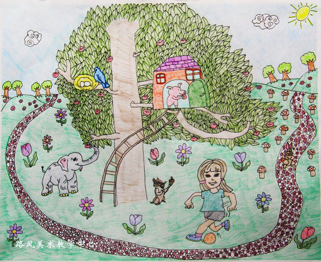 IMG_9464 Julie Ye 10岁 《ANIMAL PARADISE 》.jpg