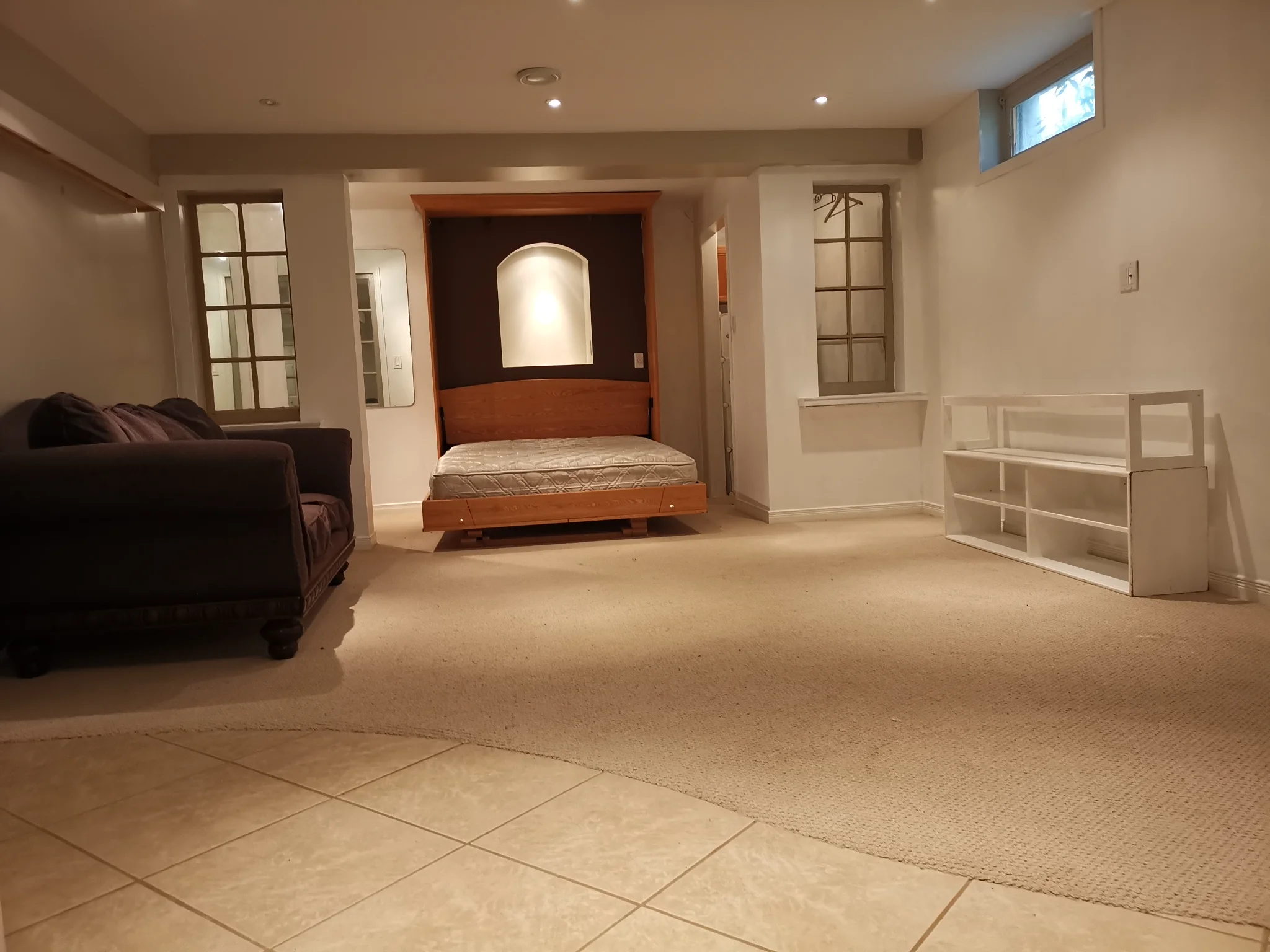 Basement bedromm&living room.webp