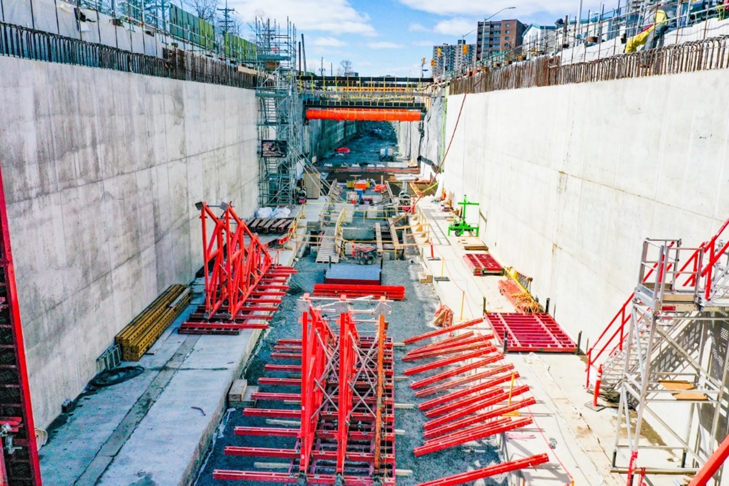 Byron linear cut and cover tunnel (April 2022)