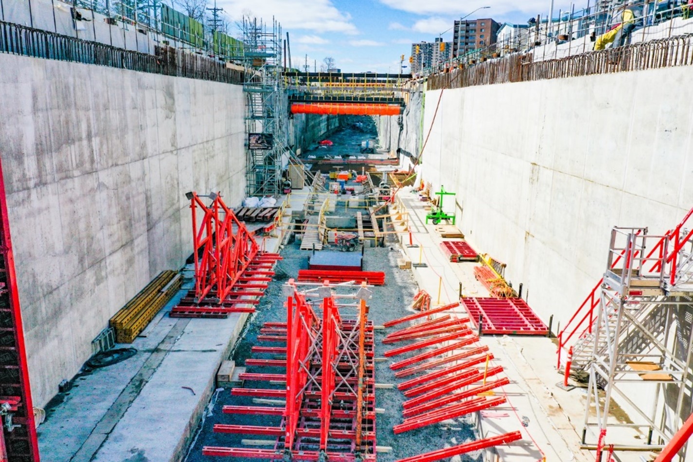 Byron linear cut and cover tunnel (April 2022)