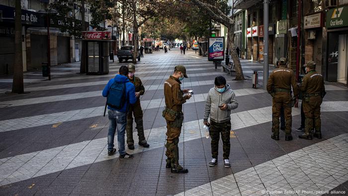 Chile Santiago Coronavirus Lockdown