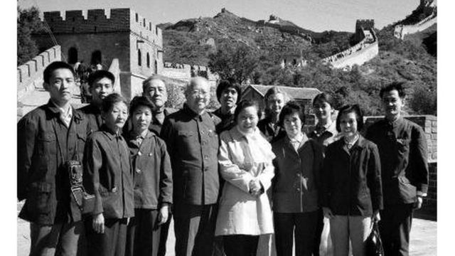 吴健雄和丈夫1977年访问中国 吴健雄和丈夫1977年访问中国