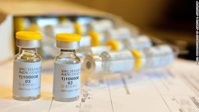 This September 2020 photo provided by Johnson & Johnson shows a single-dose COVID-19 vaccine being developed by the company. 