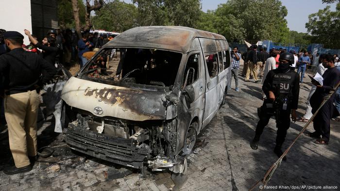 Pakistan Explosion Gelände einer Universität in Karachi