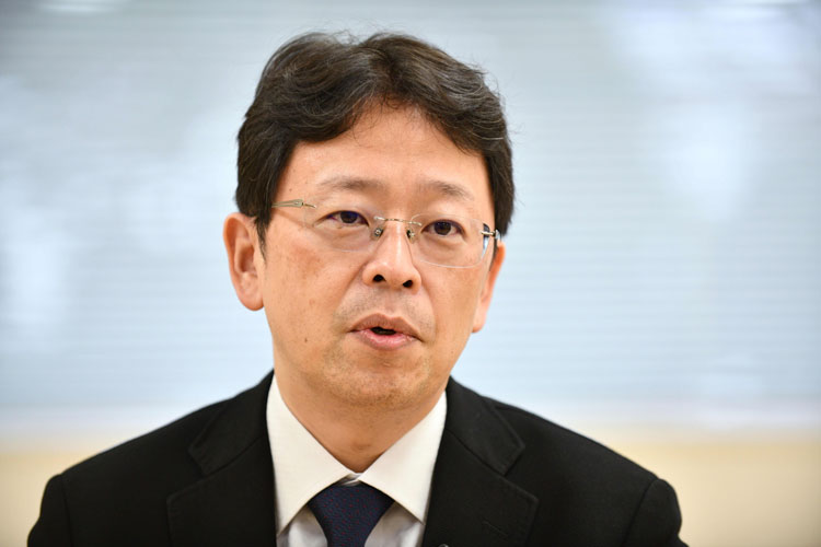 Norio Ohmagari, an infectious disease specialist, on February 26 in Tokyo.