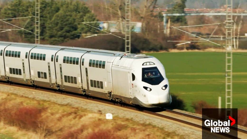 Click to play video: 'Political push for high-speed train between Quebec and Ontario'