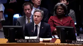 USA New York | UN-Sicherheitsrat | Debatte über Nahost | Antony Blinken, US-Außernminister