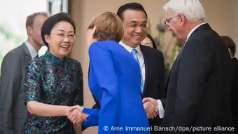 China Li Keqiang und Steinmeier