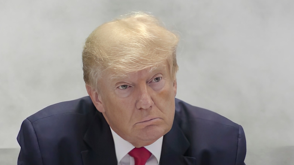 In this image from video provided by the New York State Attorney General, former U.S. President Donald Trump listens during an Aug. 10, 2022, deposition, in New York. (New York State Attorney General via AP)