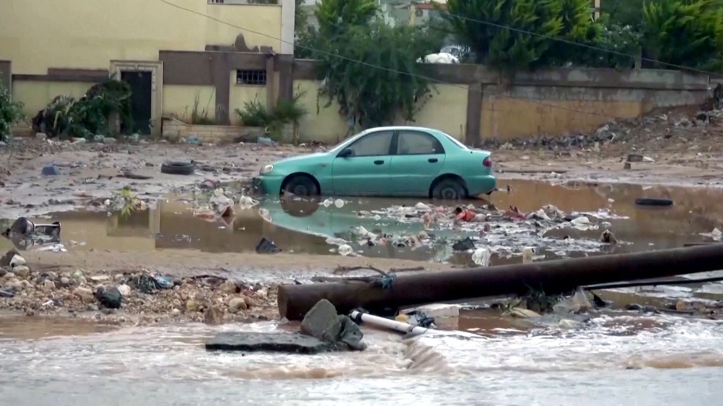 With no formed central government, search-and-rescue efforts take a hit after deadly flash floods in Libya.