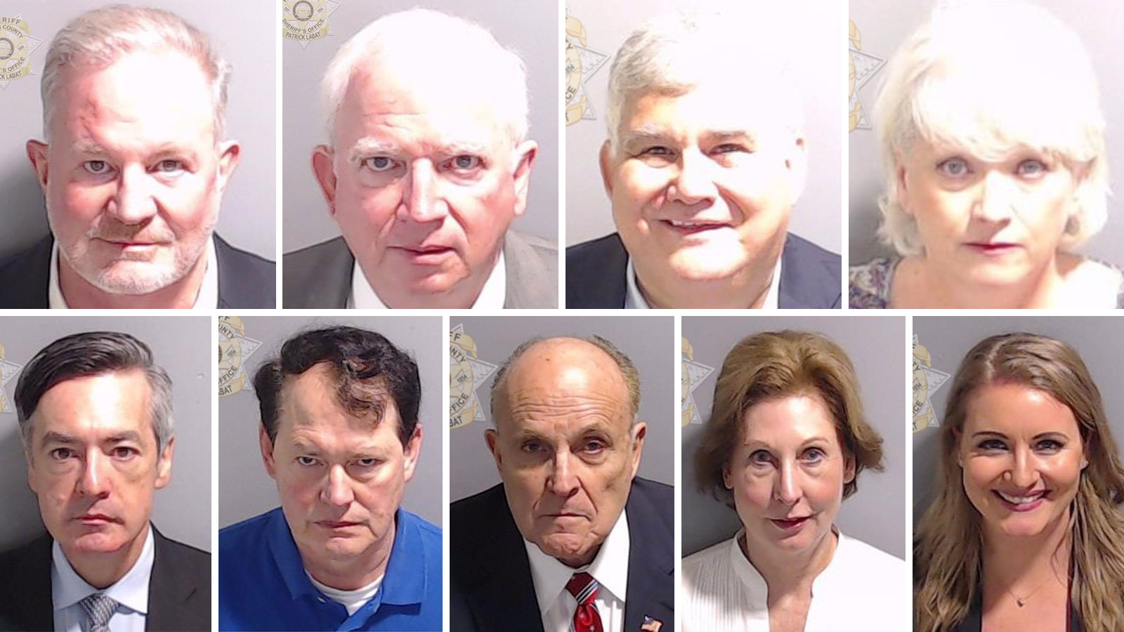 Scott Hall, John Eastman, David Shafer, Cathy Latham, Kenneth Chesebro, Ray Smith, Rudy Giuliani, Sidney Powell, Jenna Ellis 