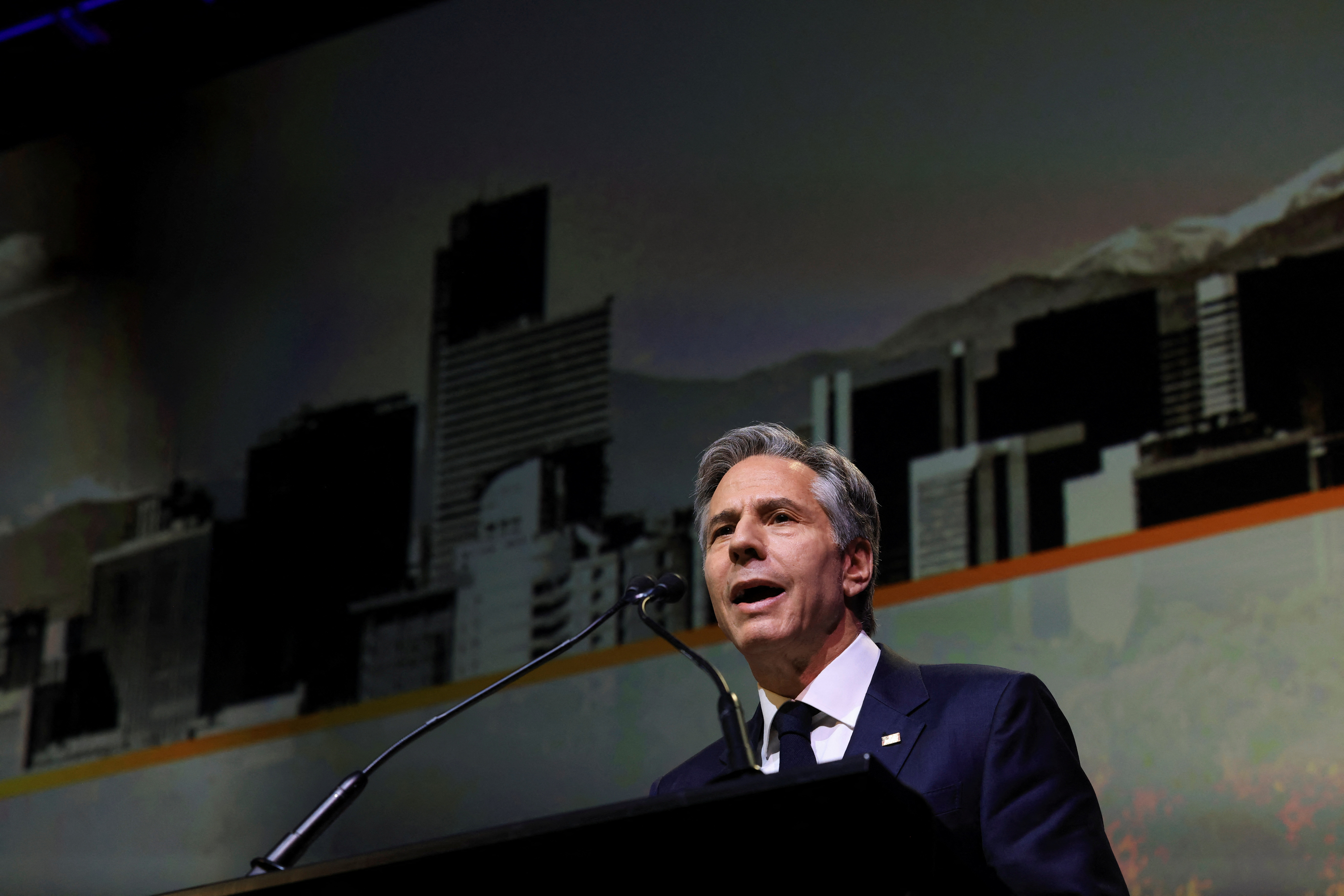 U.S. Secretary of State Blinken visits Denver to participate in Cities Summit of the Americas