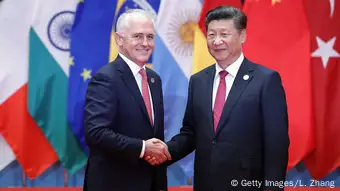 Xi Jinping Malcolm Turnbull 