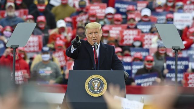 Trump speaks at rally