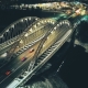 Vimy Memorial Bridge at night