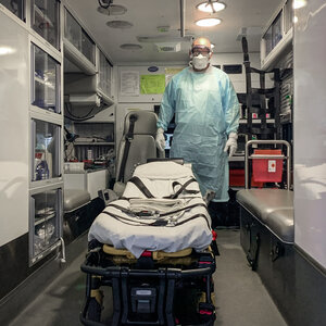 First Responders Are 'Trying To Stay Ahead' Of Coronavirus First Responders Are 'Trying To Stay Ahead' Of Coronavirus